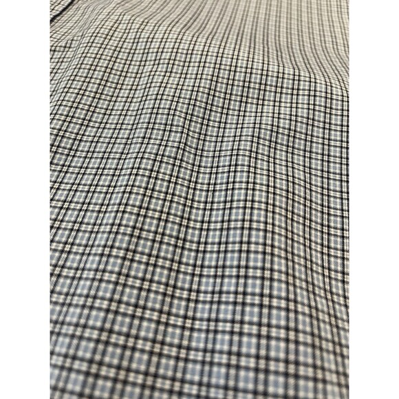 Men's Ralph Lauren Blue Checkered Short Sleeve Polo Shirt Size Large Classic Fit - Picture 2 of 9